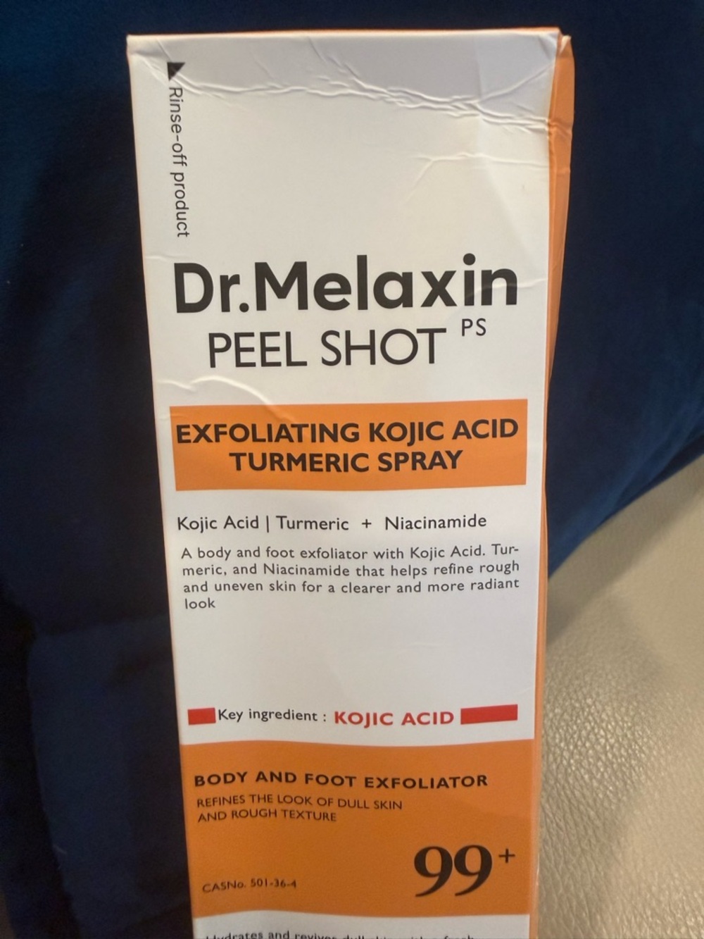 Peel Shot Exfoliating Kojic Acid Turmeric Body Spray - Picture 5 of 5